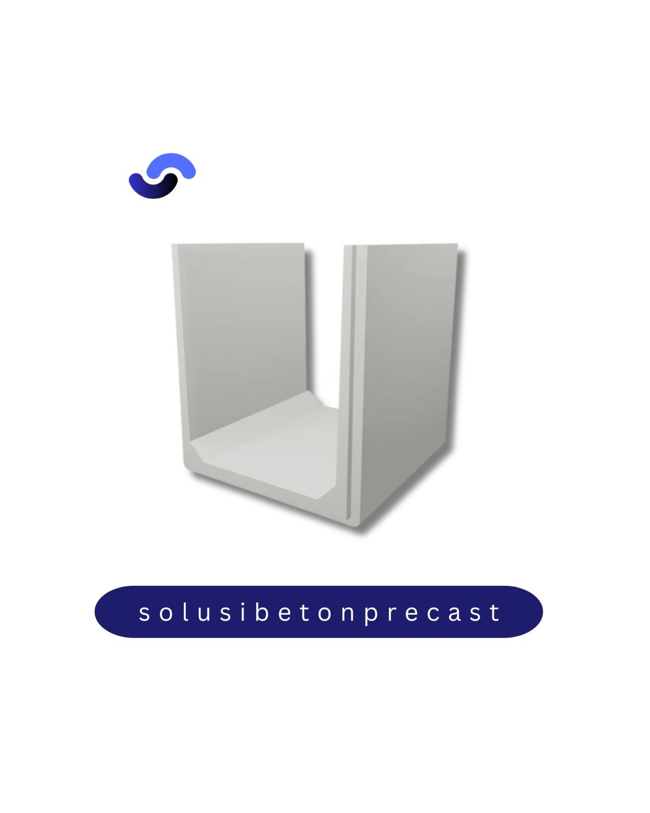 U Ditch solusi beton precast