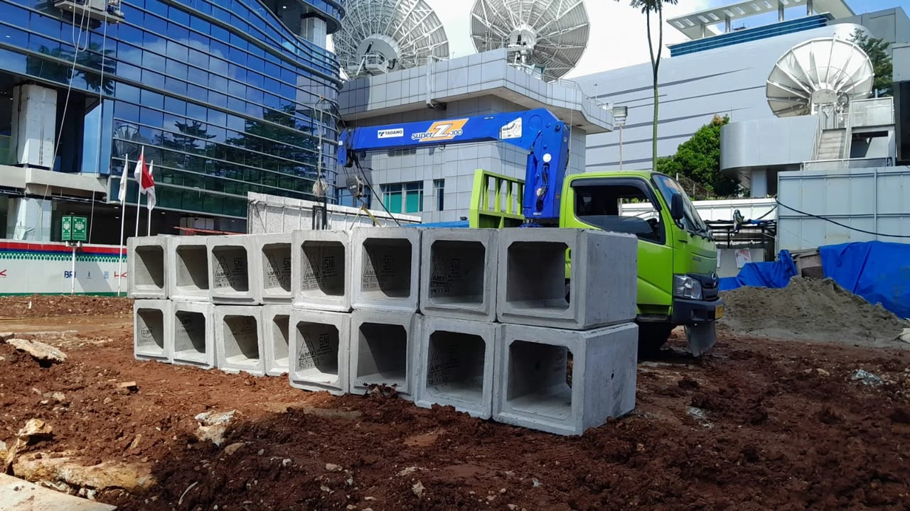 Pengiriman Box Culvert ke Kebayran Baru